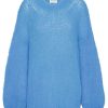 Knitwear | Americandreams Pepper Round Neck Pullover Sky Blue