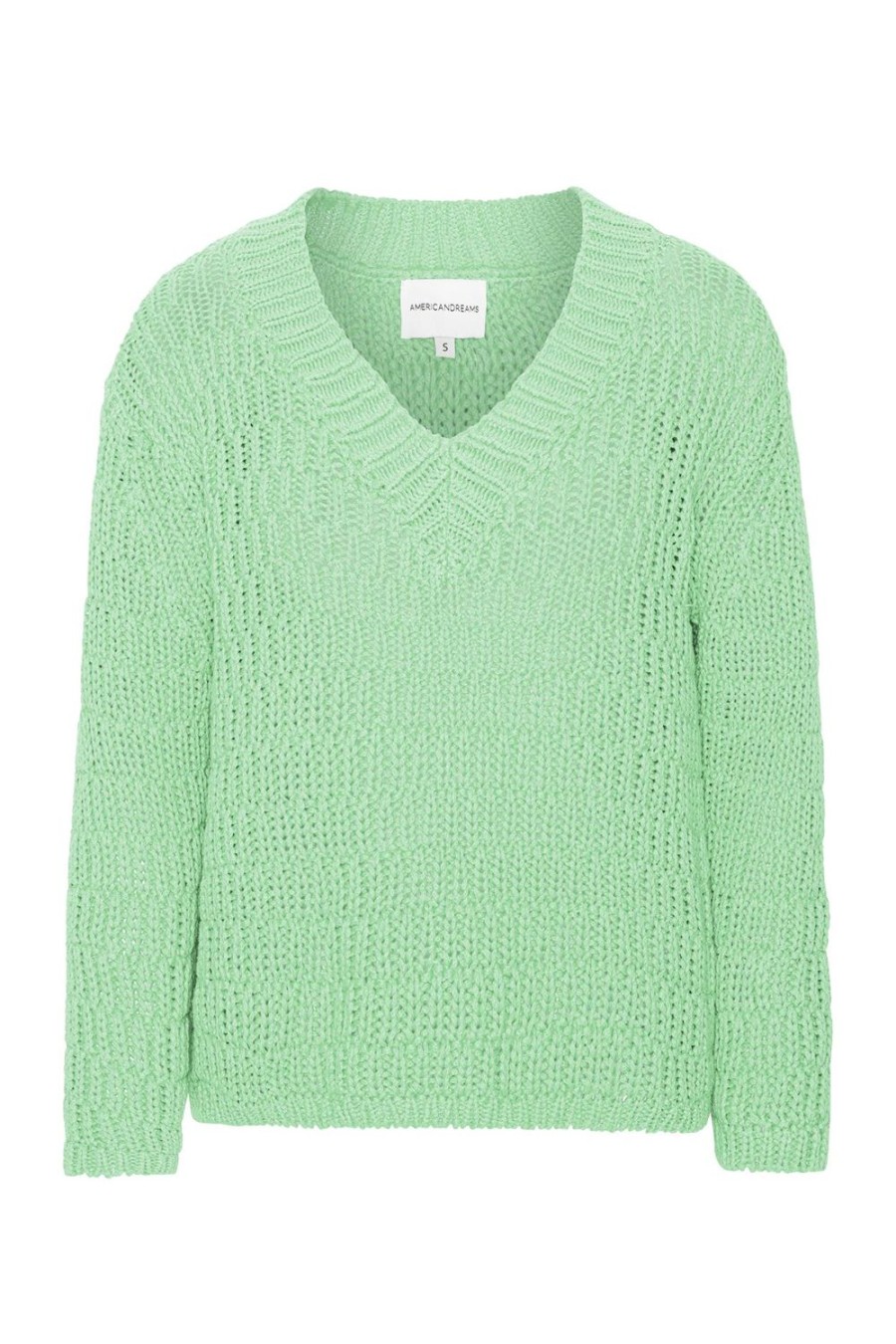 Knitwear | Americandreams Sui Cotton Pullover Mint Green