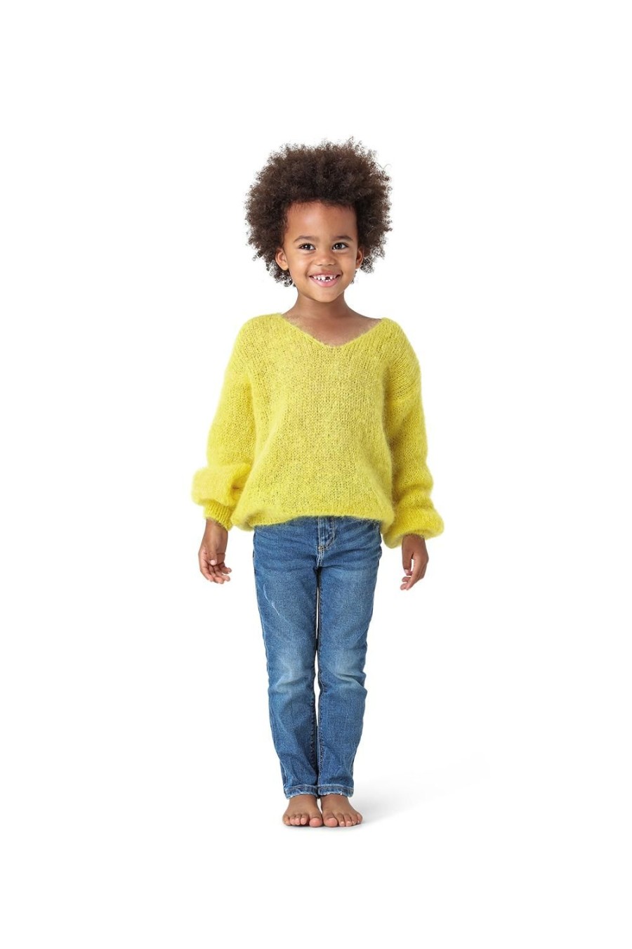 Kids | Americandreams Milana Pullover Kids Yellow