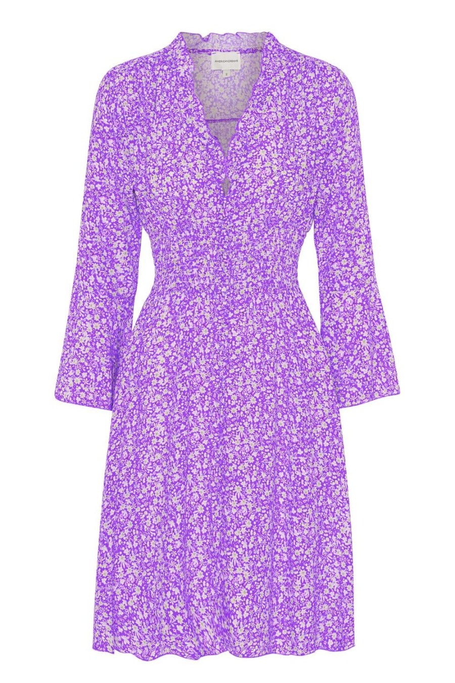 Dresses | Americandreams Sally Short Dress Lilac Flower