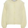 Knitwear | Americandreams Olly Cardigan Light Yellow