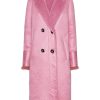 Outerwear | Americandreams Leona Wool Coat Long Pink