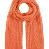 Knitwear | Americandreams Jojo Cotton Scarf Burnt Orange