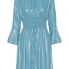 Dresses | Americandreams Sally Short Shimmer Dress Blue